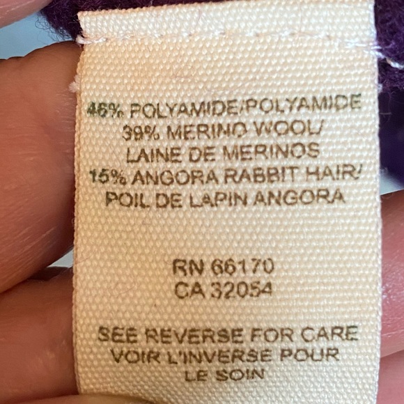 Free People soft angora purple sweater - Picture 6 of 6